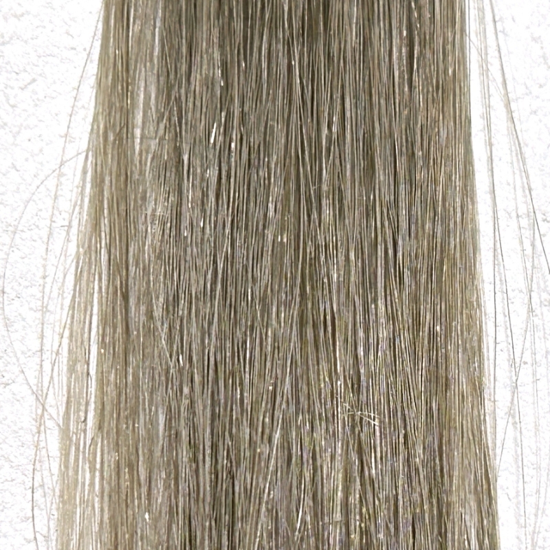 ビューティラボ バニティカラー ヘアカラー グラマラスアッシュ金髪に染毛した場合の色落ち検証画像7日目