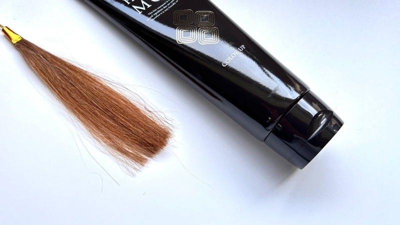 髪萌（HATSUMOE）カラーアップの染毛効果検証