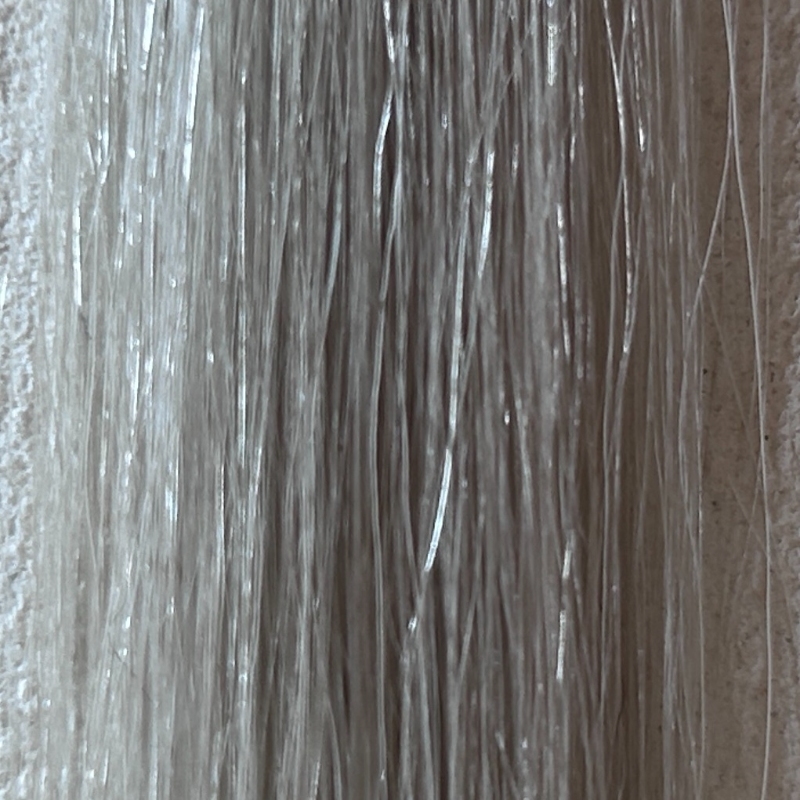 Kyogokuカラーシャンプー（アッシュグレイ）を毛束で染毛効果検証2回目