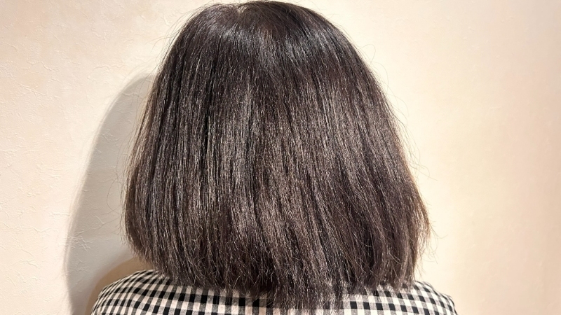 黒髪のヘアスタイル
