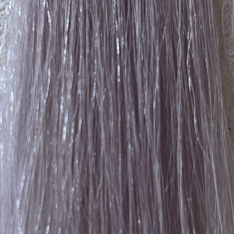フィオーレ クオルシア カラーシャンプー(パープル)を毛束で染毛効果検証2回目