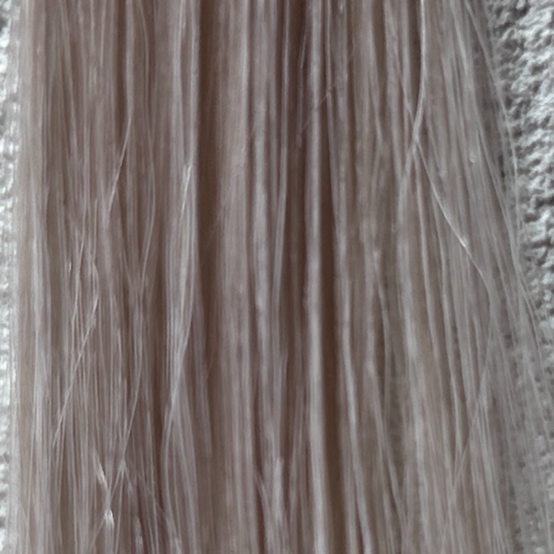 N.カラーシャンプー(パープル)を毛束で染毛効果検証3回目