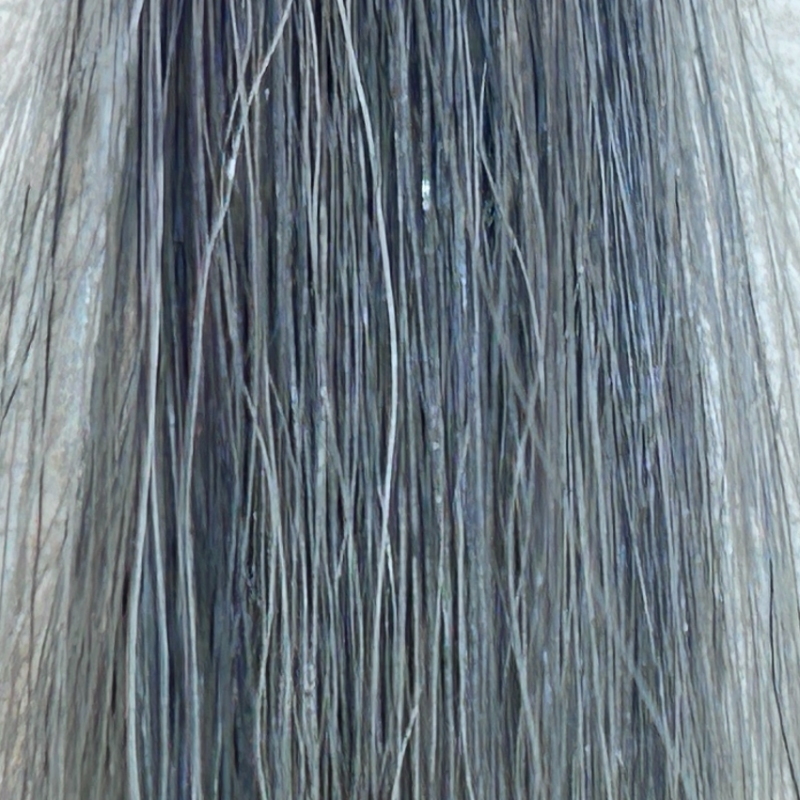 サロンドプロメンズカラーシャンプーの染毛効果検証画像1回目