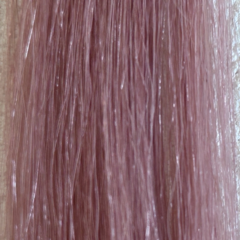 サイオス カラージェニックミルキーヘアカラー クリスタルピンク色落ち検証画像7回目