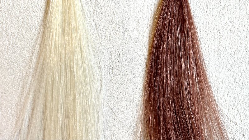 ボタカルカラークリームシャンプーの染毛効果検証画像
